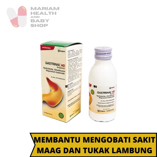 Gastrinal HD Sirup Suspensi 120 Ml - Obat Maag