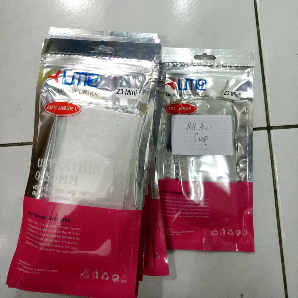 Original UME Case Sony Z3 Mini Soft Case Sony Z3 Compact Jelly Case Sony Z3 Mini Ultrathin Murah