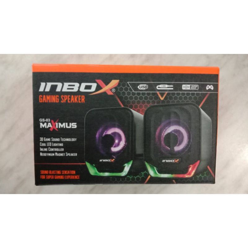 GS -03 Maximus Gaming Speaker / Inbox Gaming Speaker GS - 03 Maximus