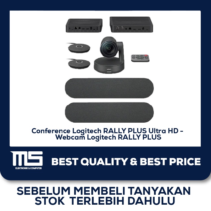 Jual Conference Logitech RALLY PLUS Ultra HD - Webcam Logitech RALLY ...