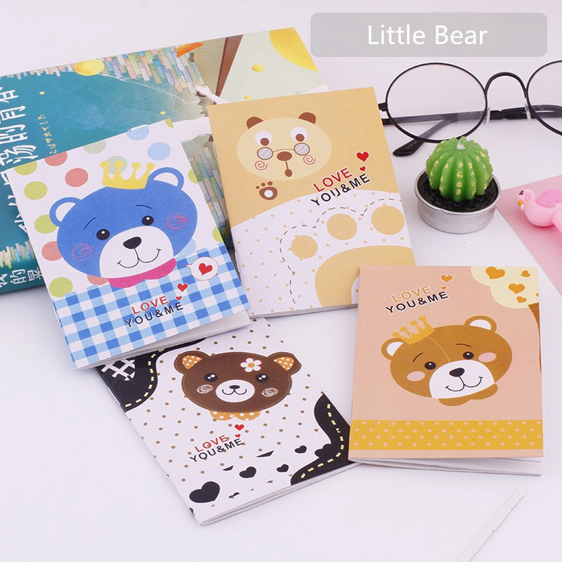 Mini Notebook Kartun Tickler Notepad Diary Siswa Memo Catatan Kantor Wordo