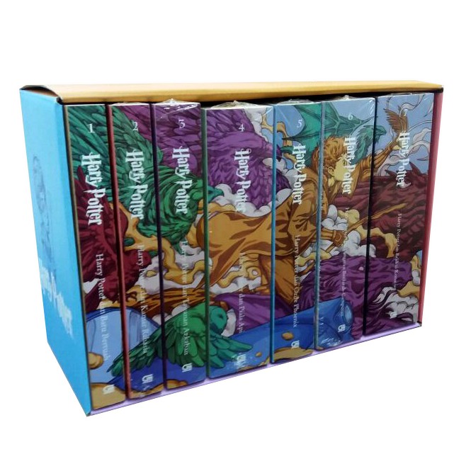 Harry Potter Set BOX seri 1-7 Original Edisi Bahasa Indonesia - J.k. Rowling
