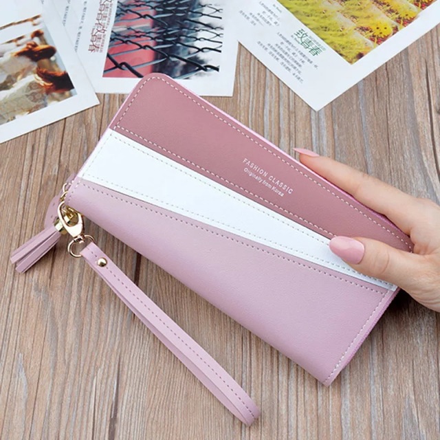 MORMON DOMPET VIKY - Dompet Panjang Wanita Dompet Kartu Koin Dompet Panjang