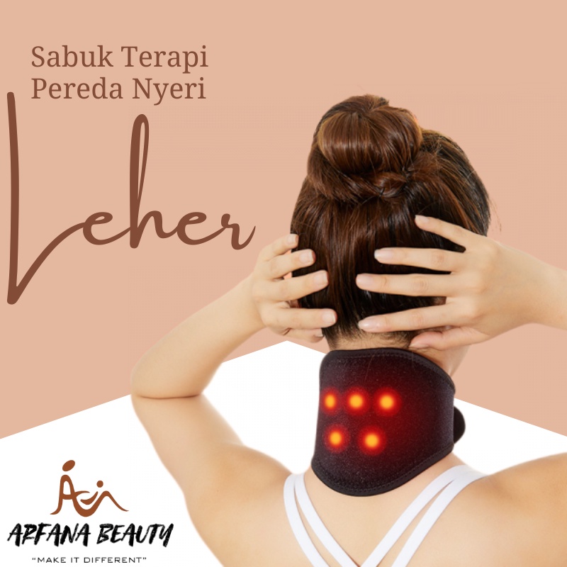 Alat Terapi Leher Neck Magnetic Tcare Tourmaline Pemijat Leher Alat Kesehatan