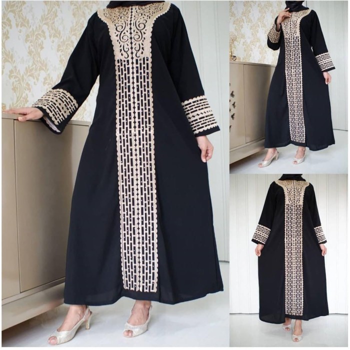 Baju Gamis Wanita Terbaru / GAMIS ARAB / DRES MUSLIM /1