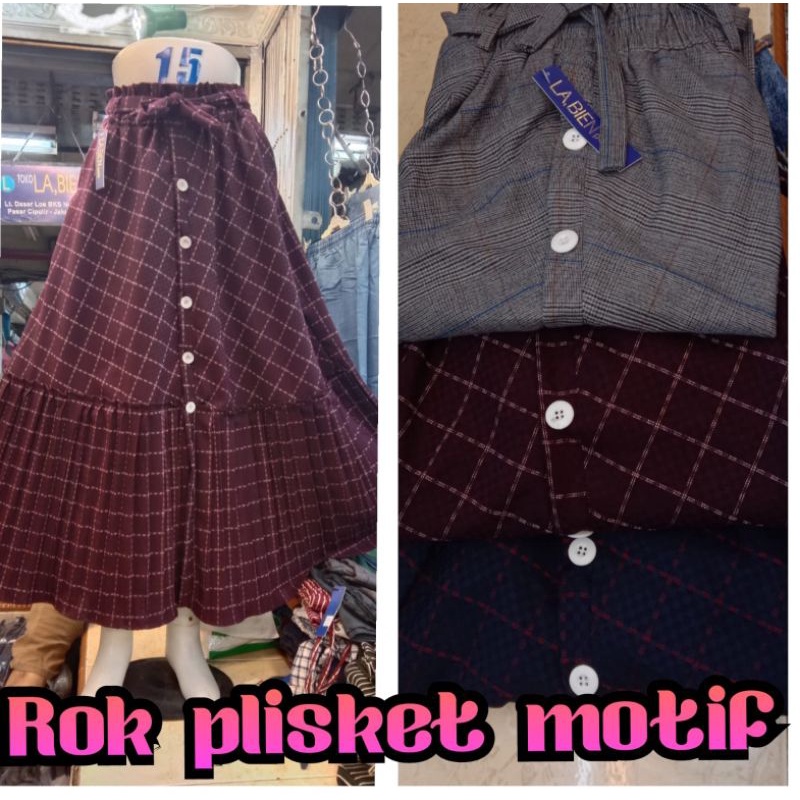 ROK KOTAK PRISKET BAHAN WOOL TERBARU