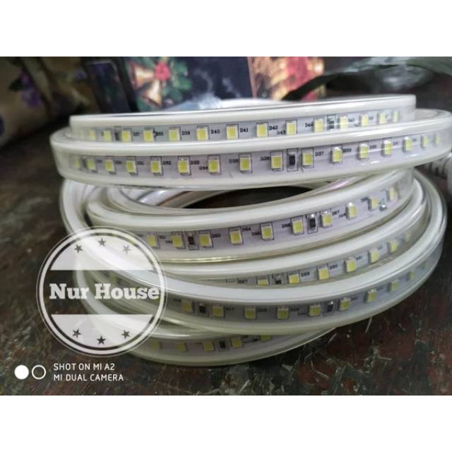 lampu led strip 3528 super terang 120 LED SMD/METER harga paket 10 meter