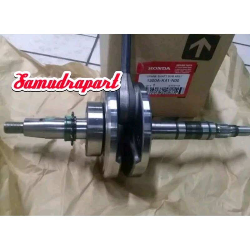 As kruk Supra injeksi crankshaft Supra Fi original 13000K41N00