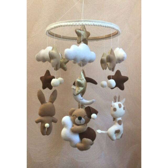 Baby mobile/mainan gantung bayi/mainan box bayi/baby crib