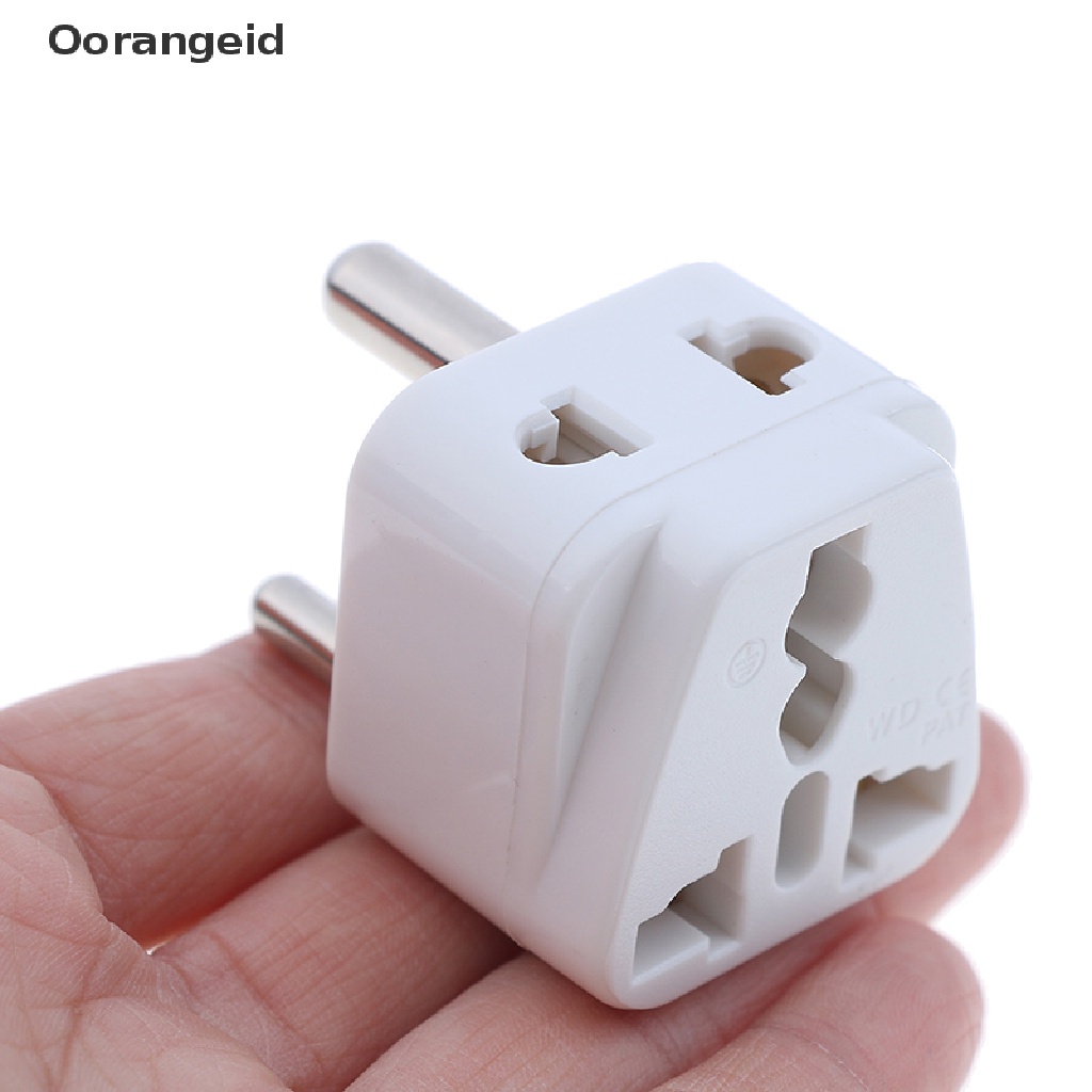 Adapter Konverter power plug US AU UK Ke India / Sri Lanka / Nepal Universal Untuk travel