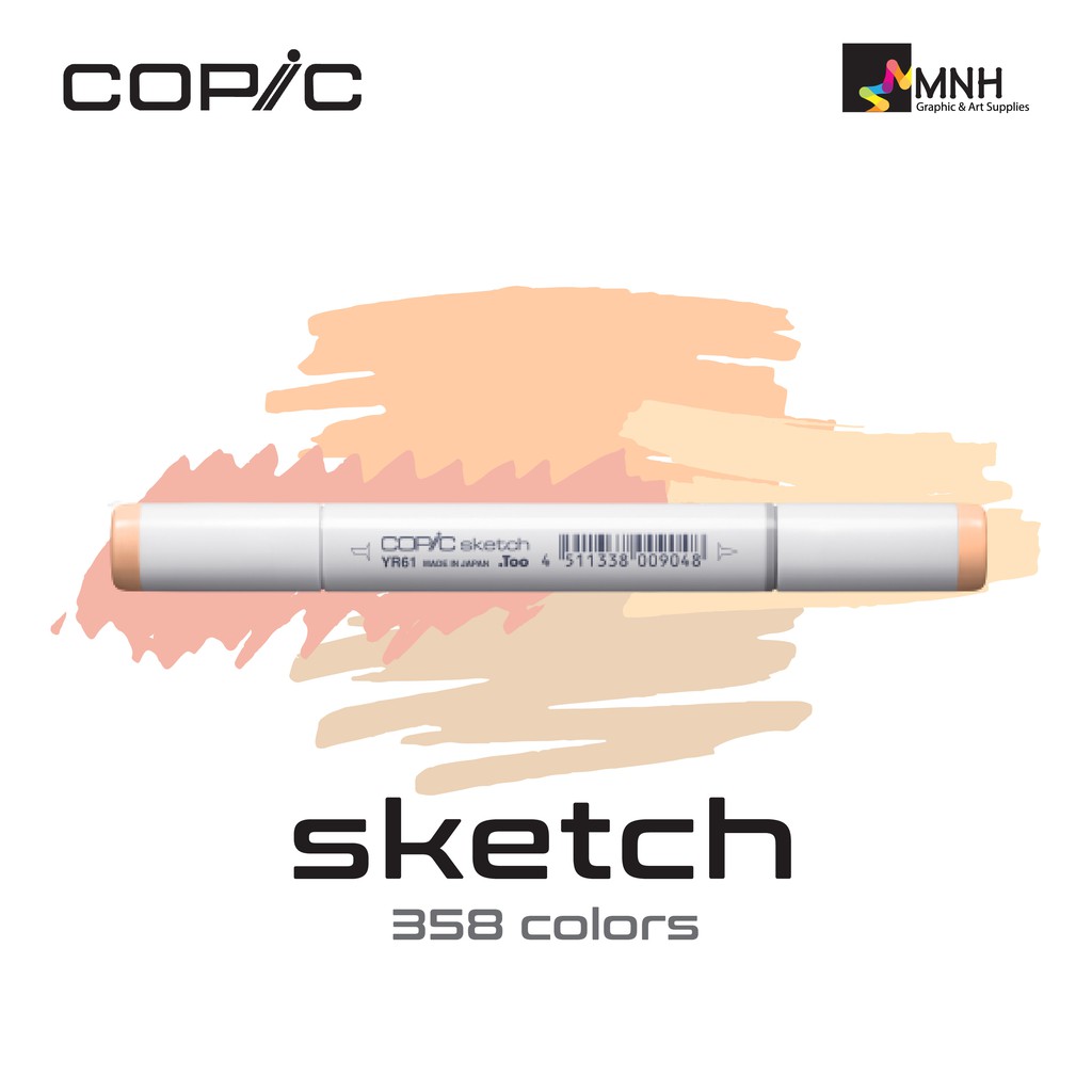 

Spidol Copic Sketch Marker Yellow-Red Series (Satuan) YR61 - YR82