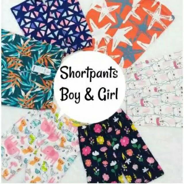 Celana Legging Pendek Anak Short Pants Callysta