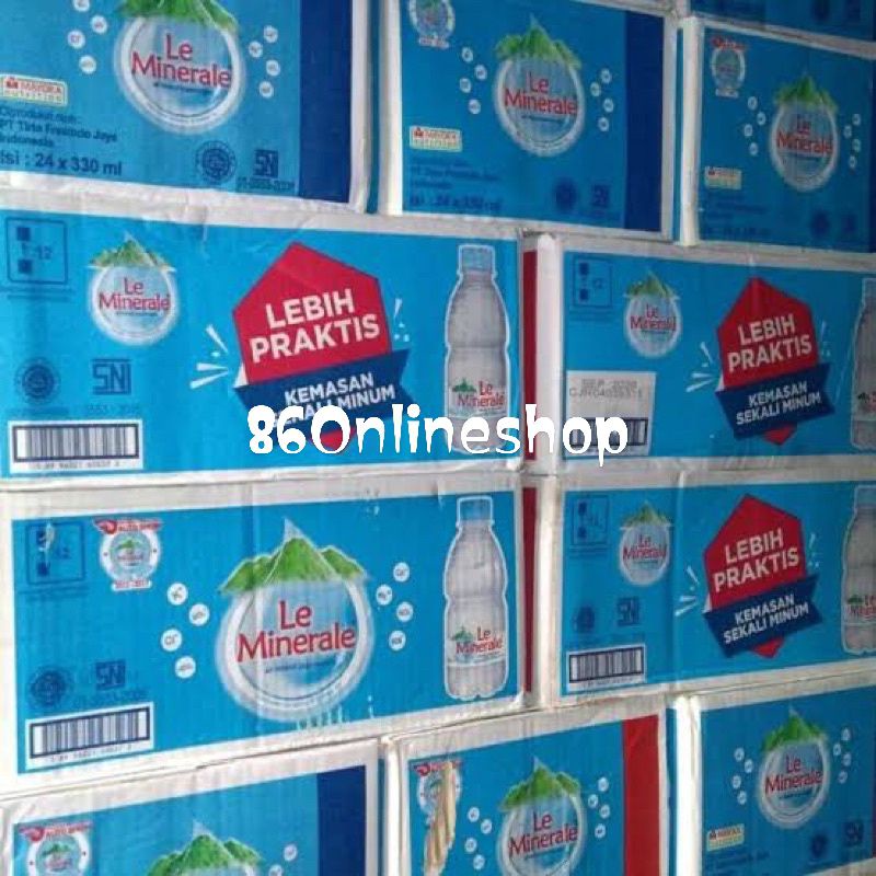 

Le Minerale 330 Ml Air Minum Kemasan Botol Isi (24 pcs )