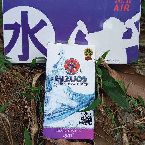 MIZUCO MINERAL POWER DROP 1 BOX ISI 5 BOTOL MIZUKO MINERAL ALKALINE POWER DROP OERIGINAL MEMBER