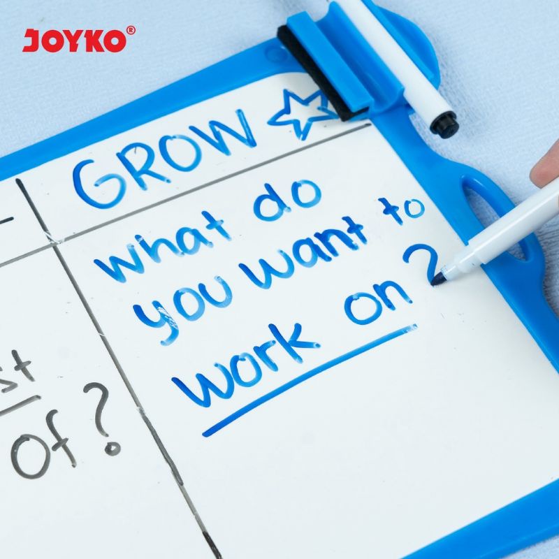 Papan Tulis Putih Set Whiteboard Set Joyko WBS-170CO