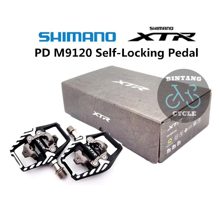 Pedal Shimano XTR PD-M9120 - Pedal Cleat MTB Pedal Sepeda MTB