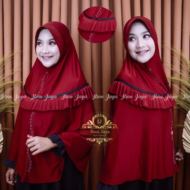 Hijab instant jersey rempel ori ibnu jaya