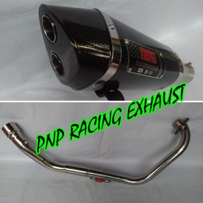HOT Knalpot Racing Yoshimura R11 Fullsystem Yamaha Byson, Scorpio HOT