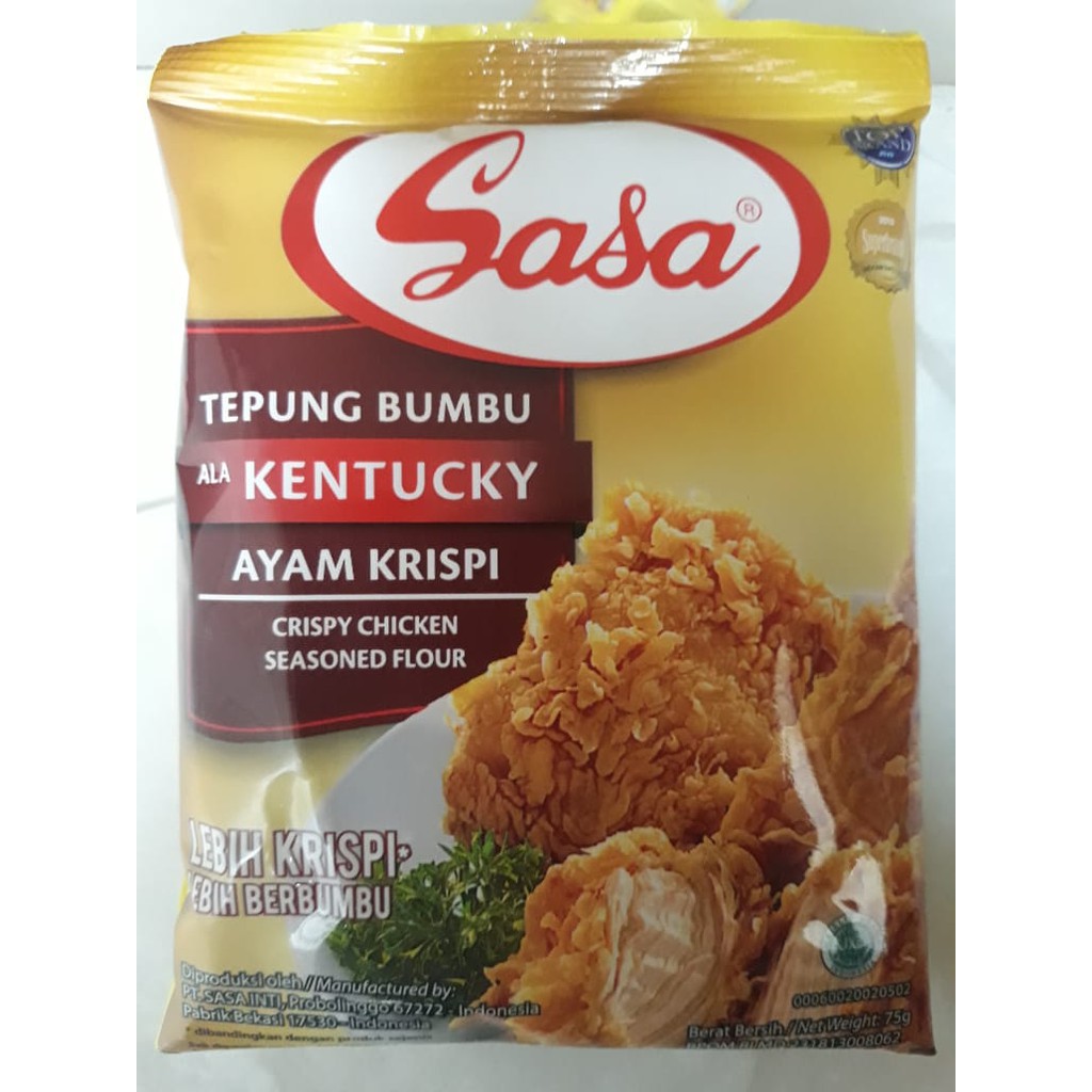 

SASA TEPUNG BUMBU ALA KENTUCKY DAN BAKWAN SPESIAL