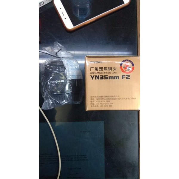 lensa bokeh 35 mm youngnou