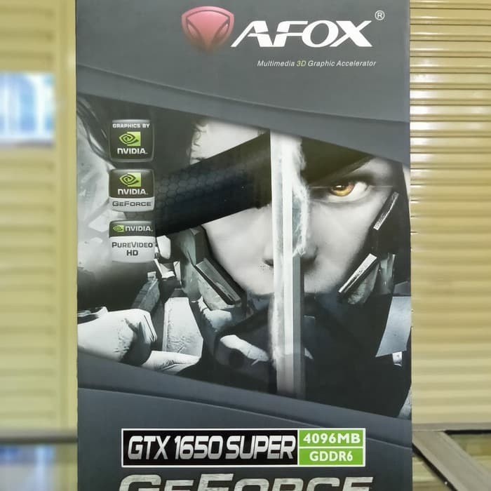 VGA AFOX GTX 1650 SUPER 4 GB DDR5 128BIT ATX DUAL FAN