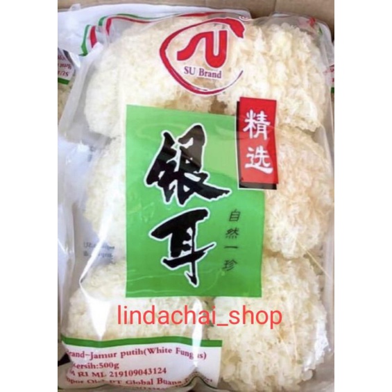 

white fungus, jamur salju, snow white fungus 500gram