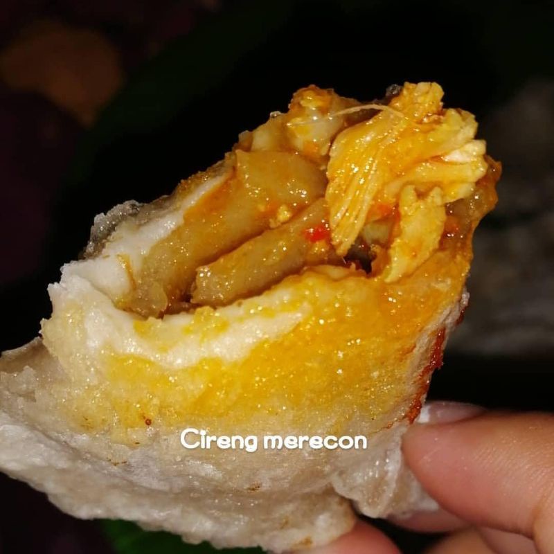 

(isi 10)cireng ranjau, cireng mercon super pedas
