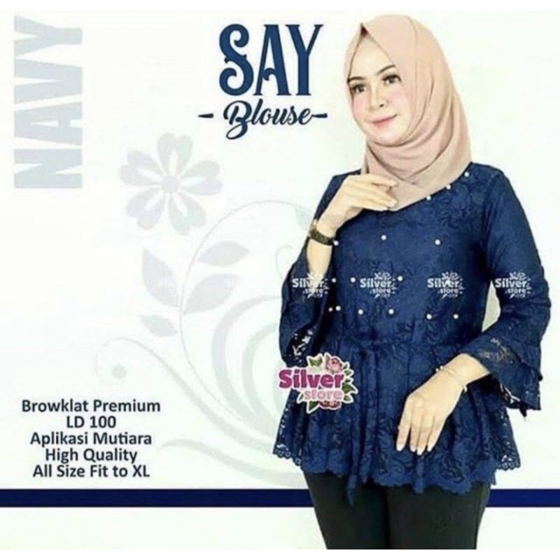 LD 110 CM& 120 CM/ATASAN TUNIK BRUKAT/TUNIK BRUKAT JUMBO/ATASAN BROKAT JUMBO