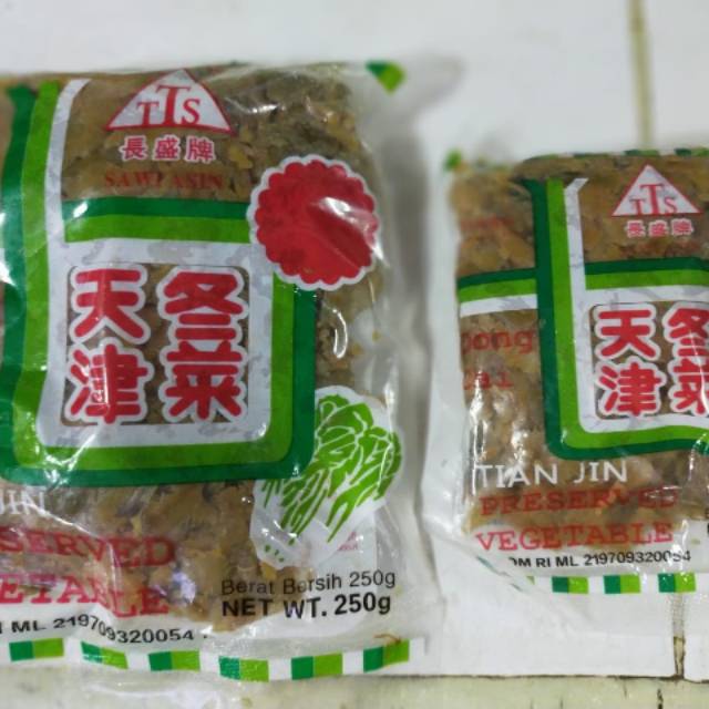 

Sawi Asin/Tong cai merk TTS 100gr/250gr/Dong cai/Tung cai