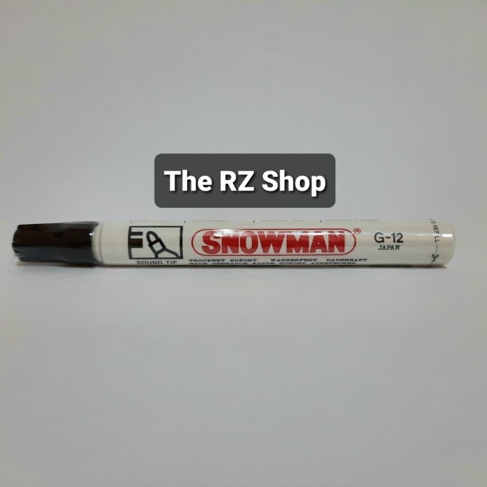 

Spidol Snowman Marker G-12 Permanent (Snowman) - Hitam