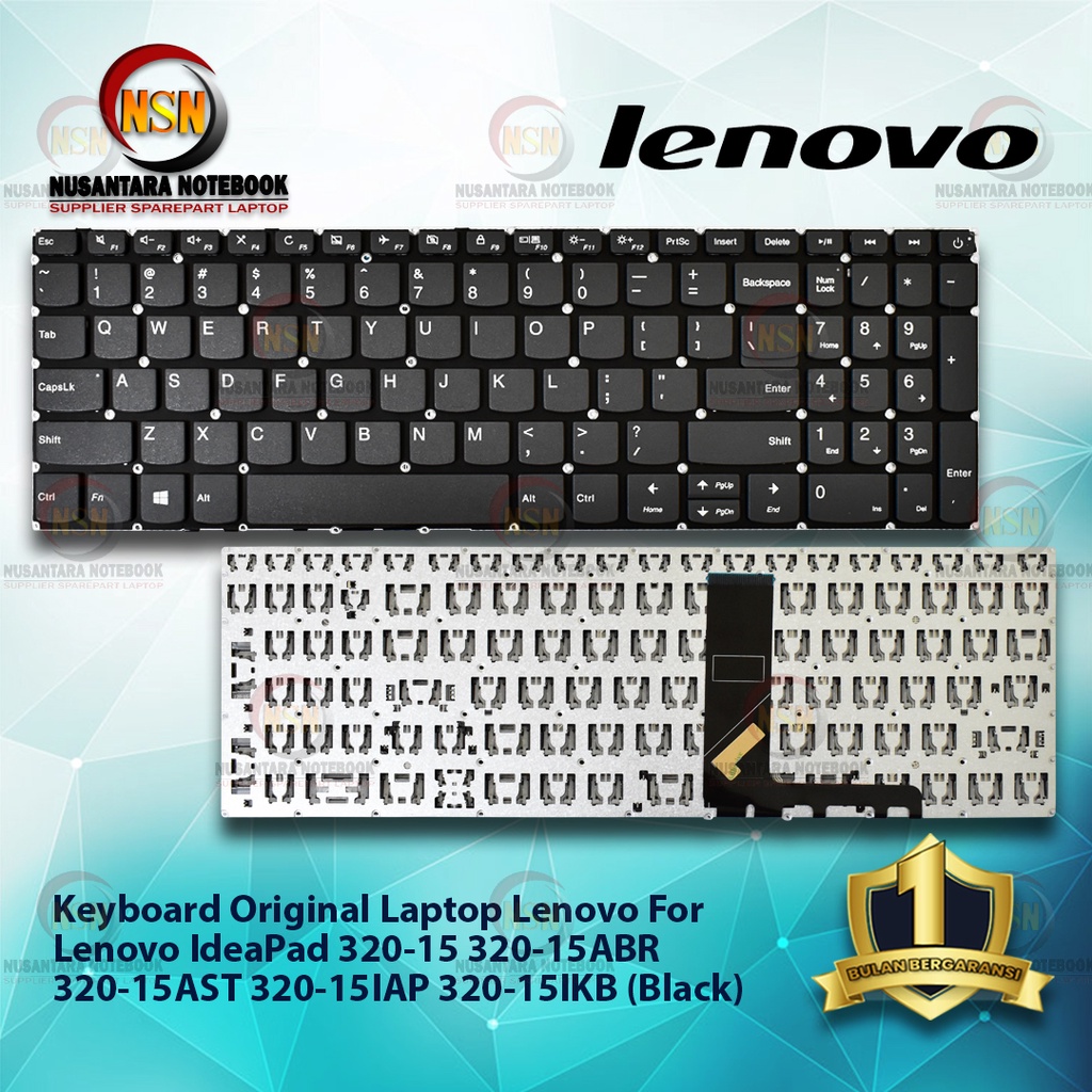 Keyboard Original For Lenovo IdeaPad 320-15 320-15IKB 320-15ABR