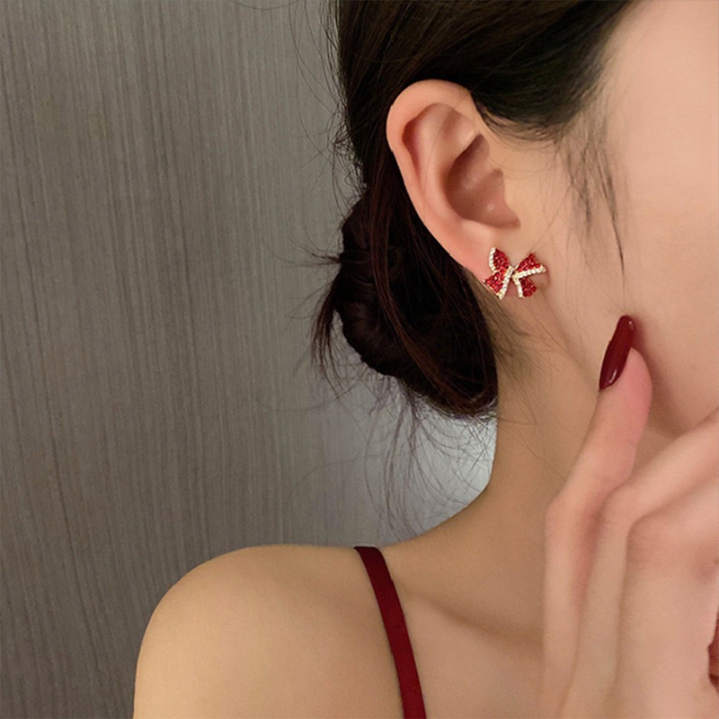 Fancyqube Anting Desain Kupu-Kupu Bahan Zirkon Untuk Wanita