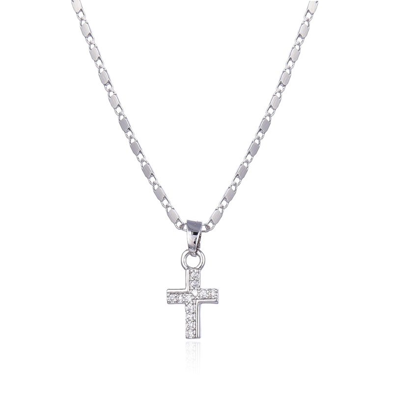 Hyl Jewelry Kalung Titaniun Wanita Permata Perhiasan aksesoris perak Lapis Alloy Emas Muda Love Karat Silver Asli Panjang Muda Dan Anti Luntur-49