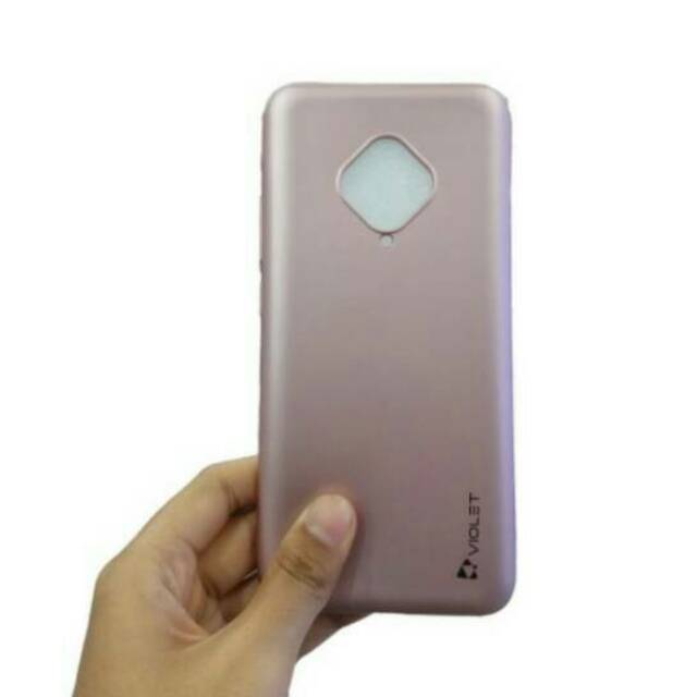 ORIGINAL SOFTCASE VIOLET MATTE VIVO S1 PRO CASING SOFTCASE SILIKON