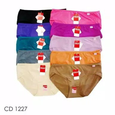ORIGINAL Grosir Ecer Celana Dalam Wanita Katun Halus Polos Sorex 1227 Ukuran EL atau XL Dijamin Mura
