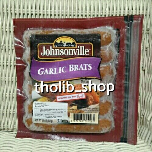 

sosis babi jhonsonville garlic brats 396 gr