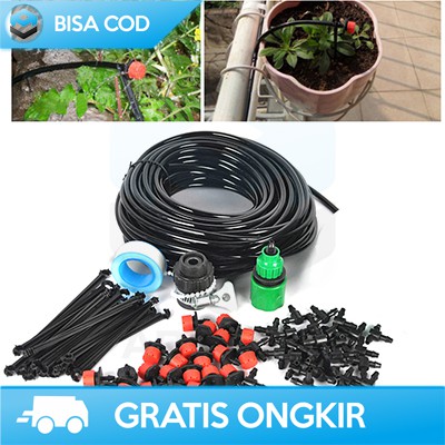 SET IRIGASI TAMAN GARDEN WATERING KIT LL-37 PERLENGKAPAN TERAS RUMAH