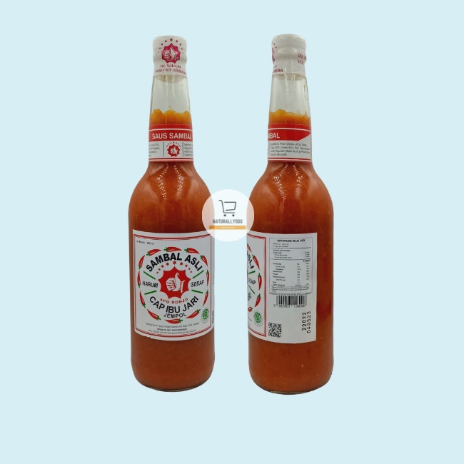 Sambal Jempol Botol Beling 600ml Cap Ibu Jari