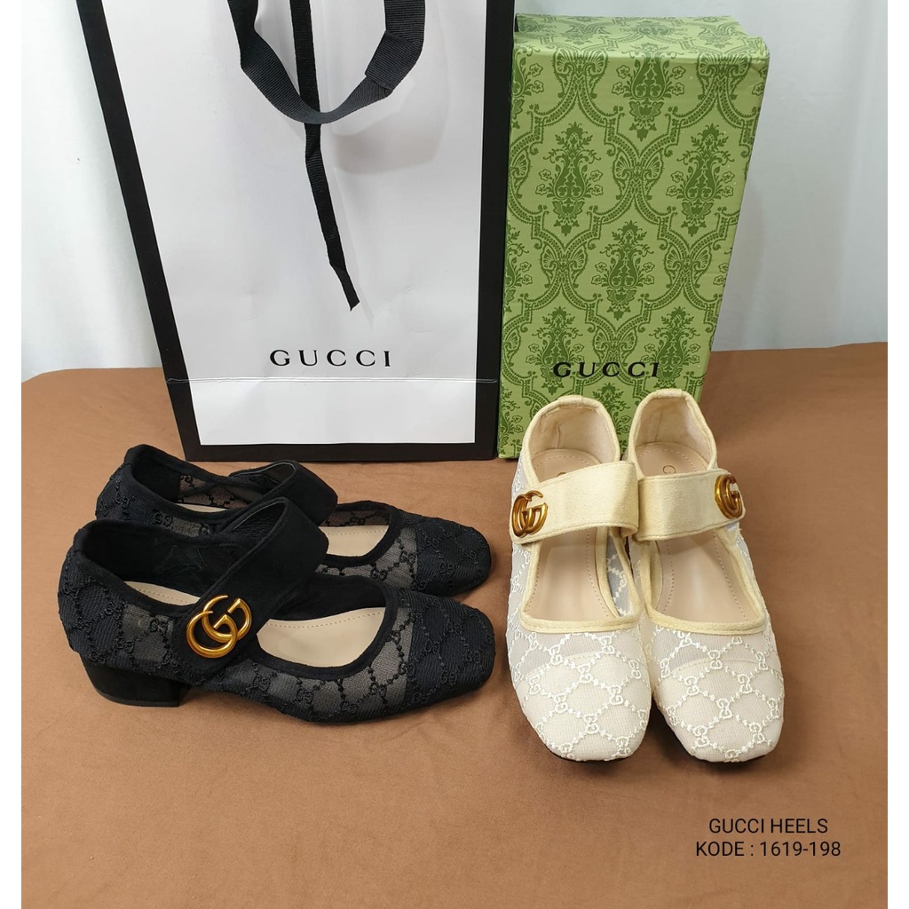 SEPATU MARY JANE HEELS SHOES 1619-198