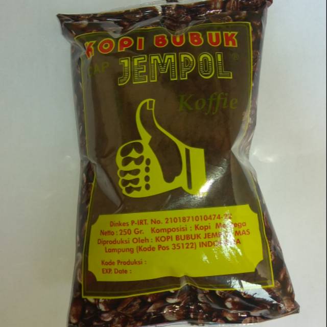 

KOPI ROBUSTA LAMPUNG CAP JEMPOL