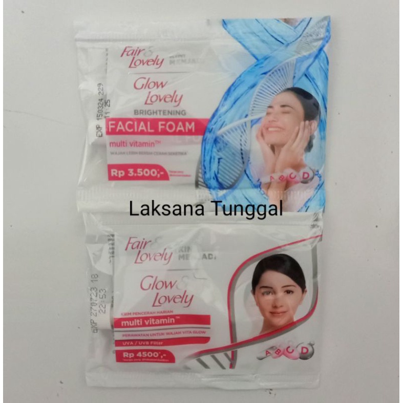 Glow and Lovely sachet 9gr