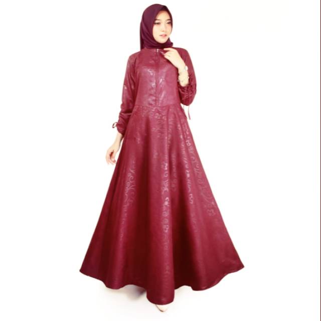 Dtree . Gamis busui lenata  xl / maxi katun embos busui fit to xl