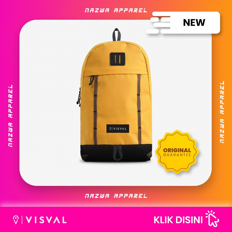 TAS RANSEL BACKPACK VISVAL RIDLEY YELLOW