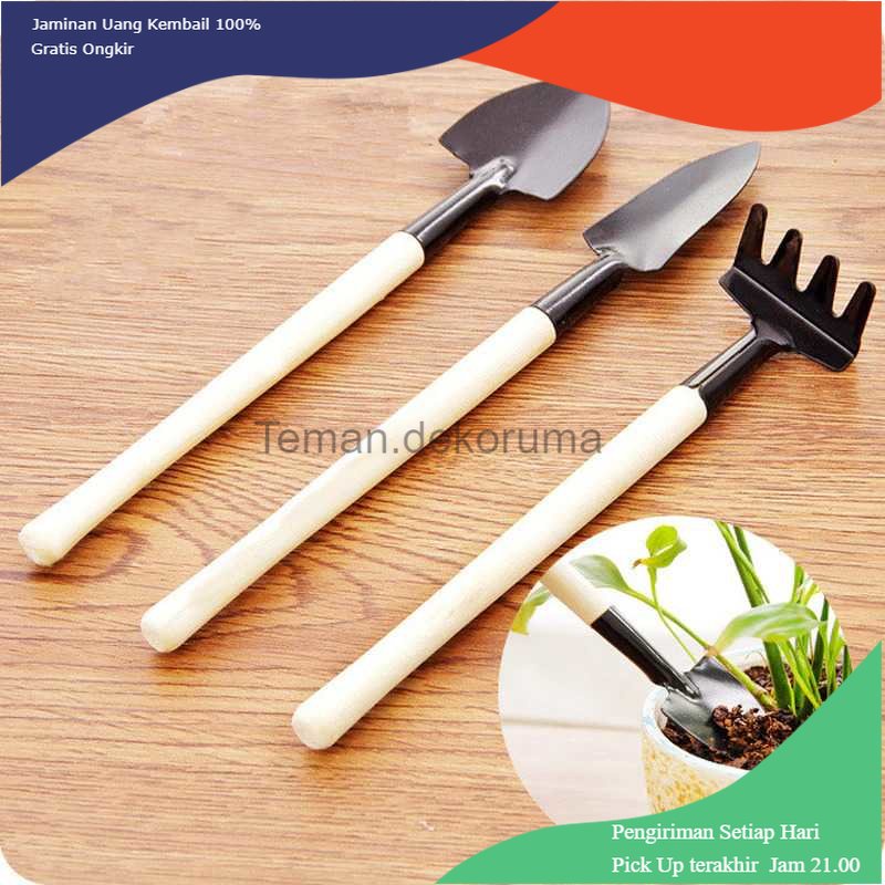 TD - TMN EPOCH Set Sekop Mini Tanaman Hias Gardening Tools 3 PCS - LXY549