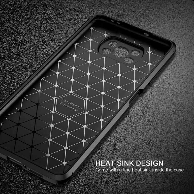 Case Xiaomi Poco X3 NFC / X3 PRO Softcase Carbon Autofocus Original