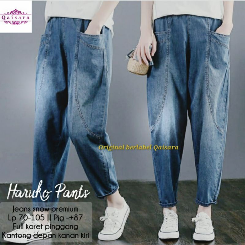 Haruko Pants/Celana jeans ORI QAISARA