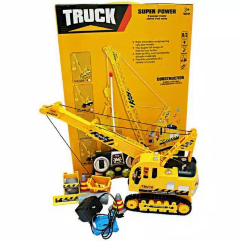 Mainan Remote Control Tower Crane