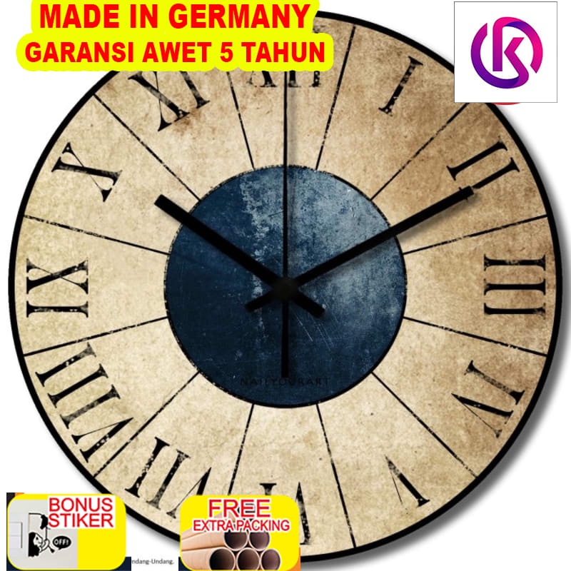

Terlaris Jam Dinding Unik Artistik - Neptune Wall Clock