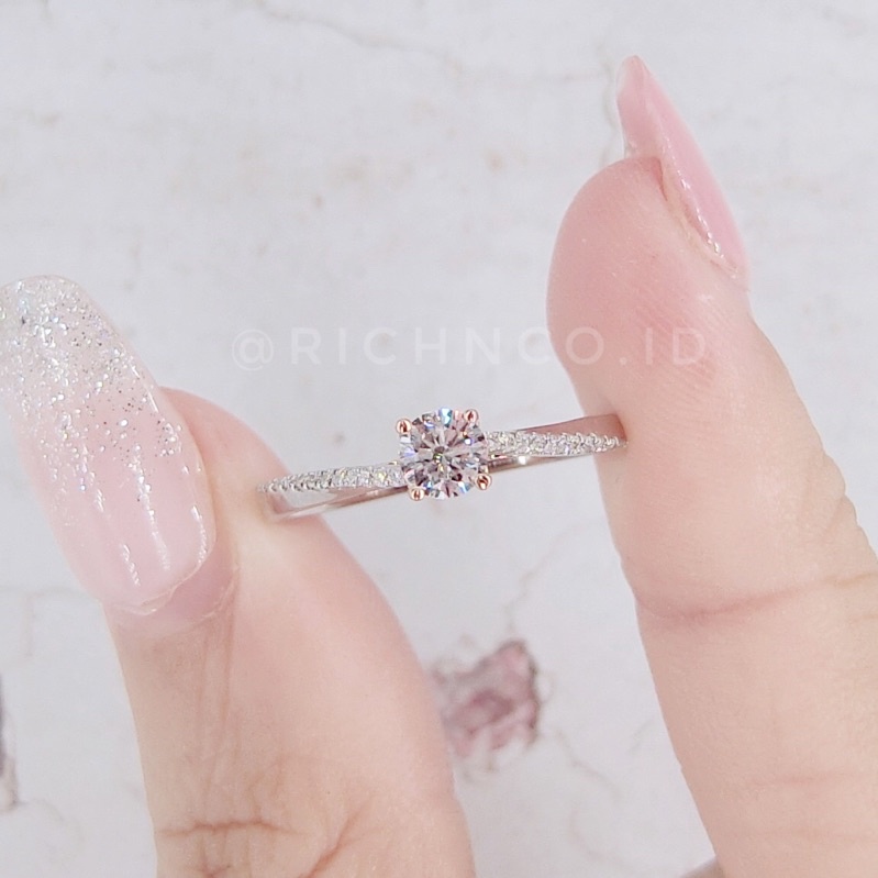 Rich N Co - Cincin Berlian GIA Viona