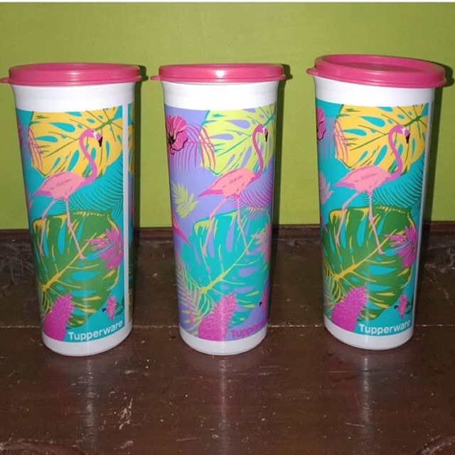 Tupperware Tumbler Flamingo